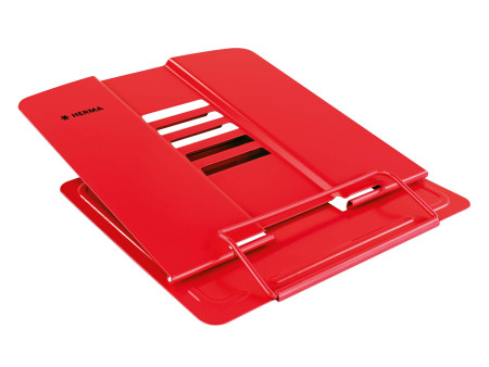 HERMA Pupitre de lecture XL, en métal, rouge