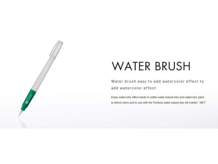 Tombow Pinceau à réservoir d'eau, fin, blister