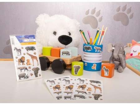 HERMA Sticker DECOR 'Animaux exotiques', en papier