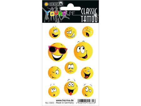 HERMA Tatouage CLASSIC 'Happy Face'