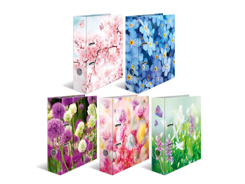 HERMA Assortiment de classeurs à motifs 'Fleurs'