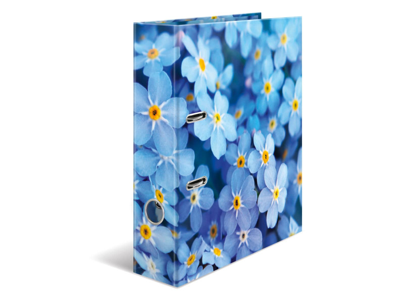 HERMA Classeur à motifs fleurs 'Blue Flowers', A4