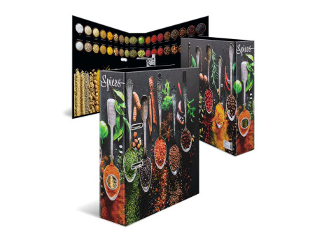 HERMA Assortiment de classeurs à motifs 'Flavors'