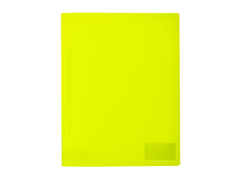 HERMA Chemise à lamelle, en PP, A4, jaune fluo