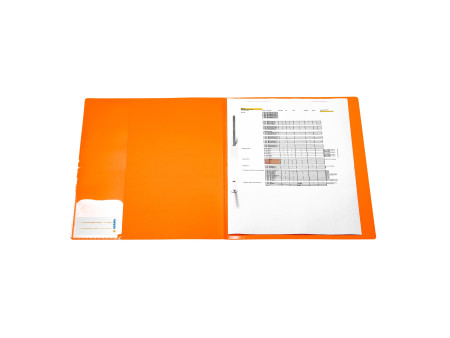 HERMA Chemise à lamelle, en PP, A4, orange fluo
