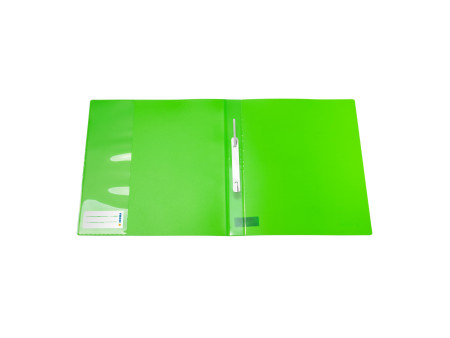 HERMA Chemise à lamelle, en PP, A4, vert fluo