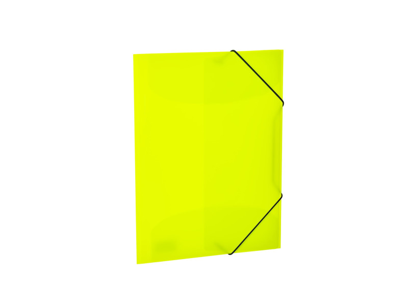 HERMA Chemise à élastiques, en PP, A4, jaune fluo
