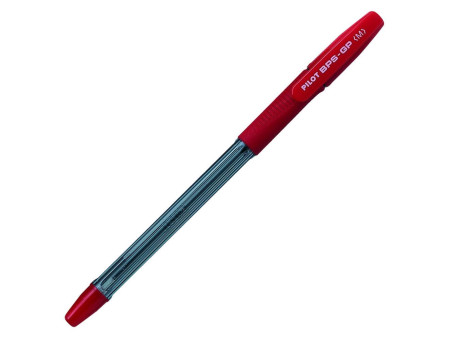 PILOT Stylo à bille BPS-GP, tracé: 0,25 mm (M), rouge
