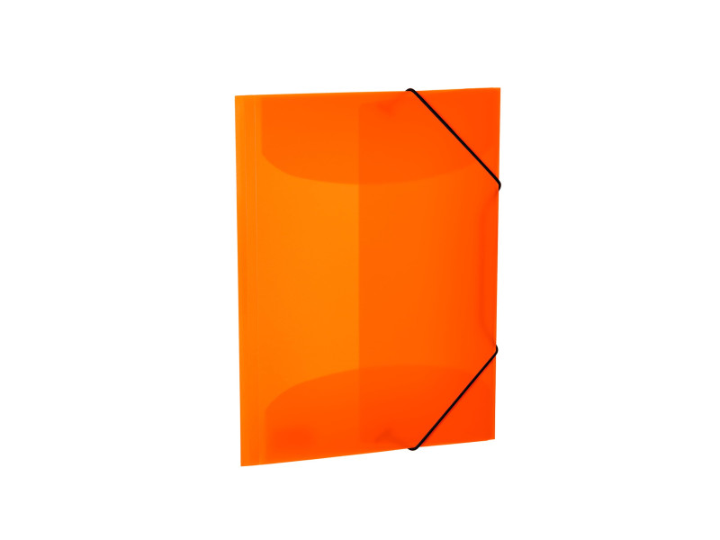 HERMA Chemise à élastiques, en PP, A4, orange fluo