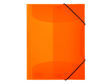 HERMA Chemise à élastiques, en PP, A4, orange fluo