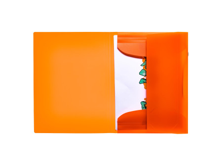 HERMA Chemise à élastiques, en PP, A4, orange fluo