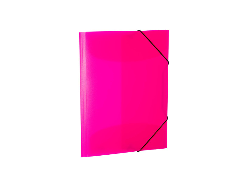 HERMA Chemise à élastiques, en PP, A4, rose fluo