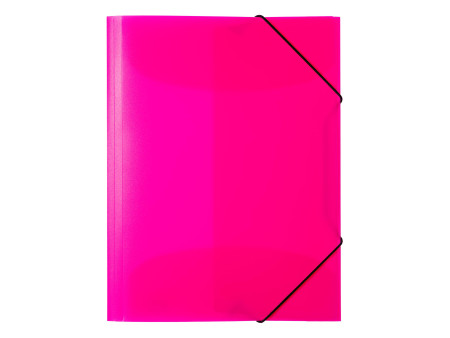 HERMA Chemise à élastiques, en PP, A4, rose fluo