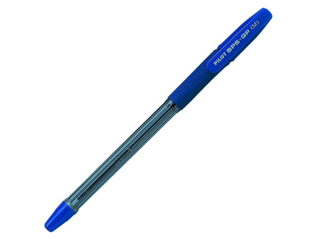 PILOT Stylo à bille BPS-GP, tracé: 0,25 mm (M), bleu