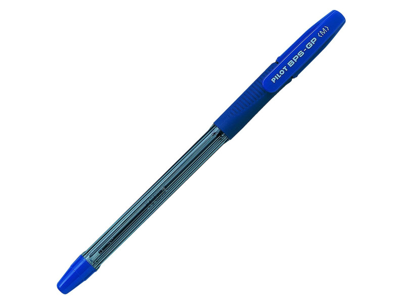 PILOT Stylo à bille BPS-GP, tracé: 0,25 mm (M), bleu