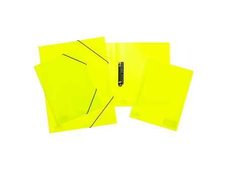 HERMA Chemise à élastiques, en PP, A3, jaune fluo