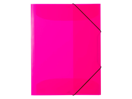 HERMA Chemise à élastiques, en PP, A3, rose fluo