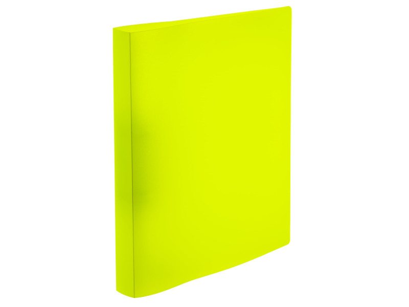 HERMA Classeur à anneaux, A4, 2 anneaux, jaune fluo