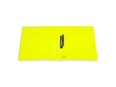 HERMA Classeur à anneaux, A4, 2 anneaux, jaune fluo