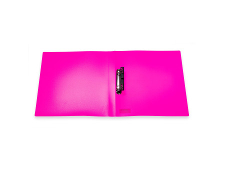 HERMA Classeur à anneaux, A4, 2 anneaux, rose fluo