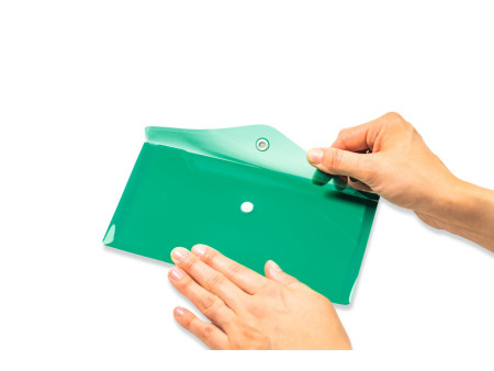 HERMA Pochette à documents, PP, format long, vert