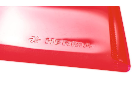 HERMA Pochette à documents, PP, A5, rouge