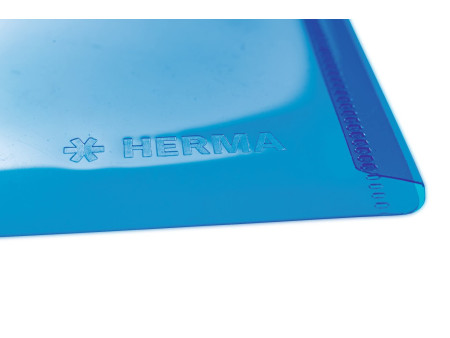 HERMA Pochette à documents, PP, A5, bleu