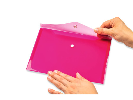 HERMA Pochette à documents, PP, A5, rose vif