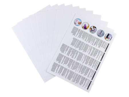 HERMA Feuille de transfert pour T-shirt, A4, textiles clairs