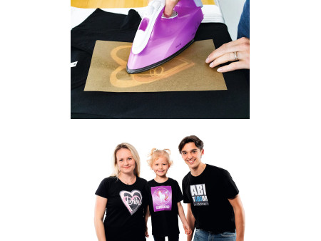HERMA Feuille de transfert pour T-shirt, A4, textiles foncés
