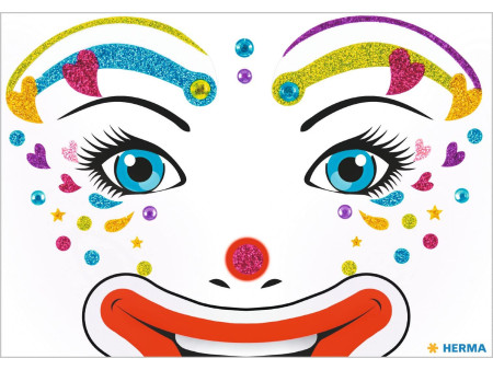 HERMA Face Art Sticker visage 'Clown Lotta'