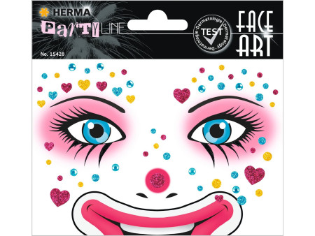 HERMA Face Art Sticker visage 'Clown Annie'