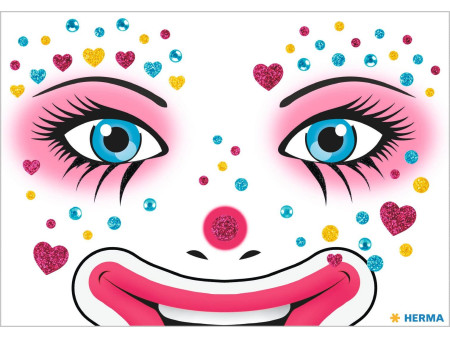HERMA Face Art Sticker visage 'Clown Annie'