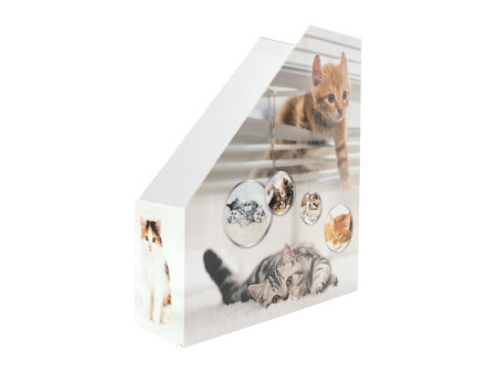 HERMA Porte-revue 'Chats', A4, carton, (L)85 mm