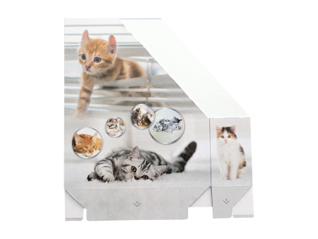HERMA Porte-revue 'Chats', A4, carton, (L)85 mm