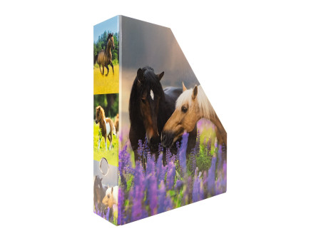 HERMA Porte-revue 'Pré à chevaux', A4, carton, (L)85 mm