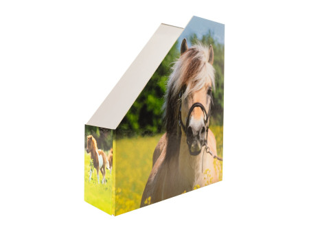 HERMA Porte-revue 'Pré à chevaux', A4, carton, (L)85 mm