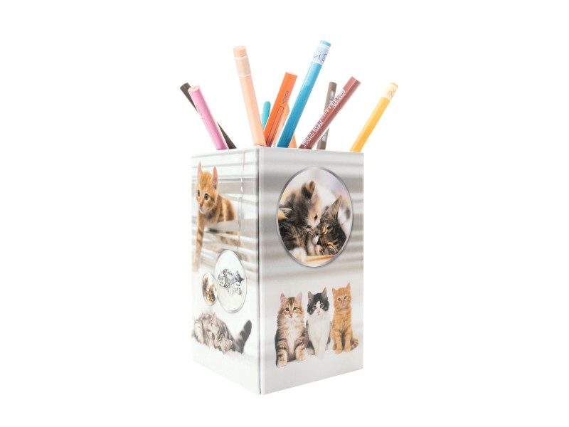 HERMA Pot à crayons 'Chats', carton