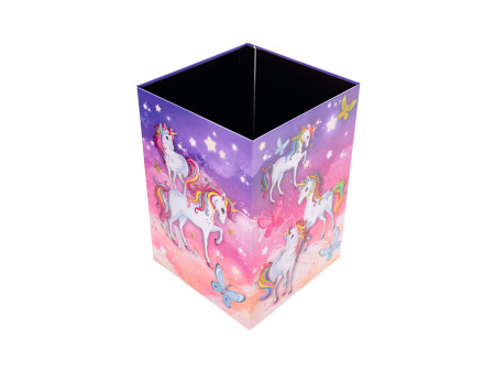 HERMA Corbeille à papier 'Licorne', carton
