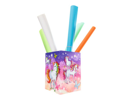 HERMA Corbeille à papier 'Licorne', carton