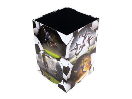 HERMA Corbeille à papier 'Football', carton