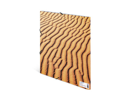 HERMA Chemise à élastiques 'Nature', A4, carton, Sand