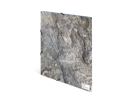 HERMA Chemise à élastiques 'Nature', A3, carton, Stone