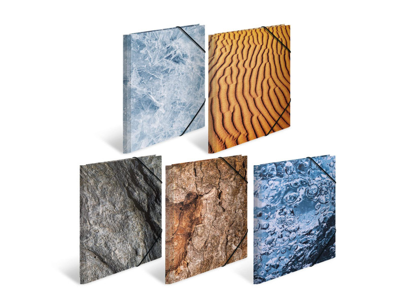 HERMA Assortiment de chemises à élastiques 'Nature', A3