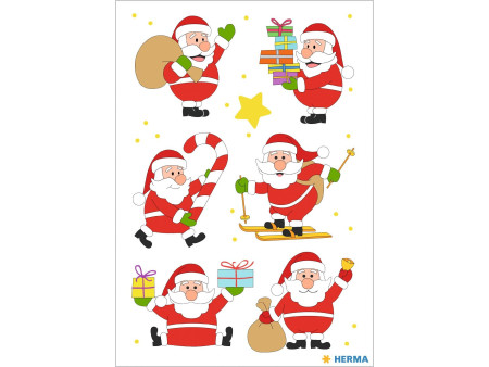 HERMA Sticker de Noël DECOR 'L'ami Père Noël'
