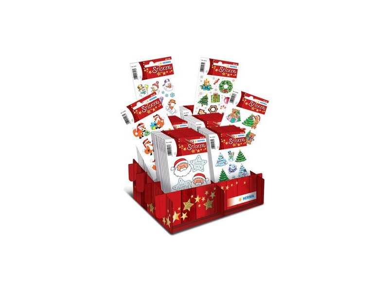 HERMA Sticker de Noël DECOR 'Winter Wonderland', présentoir