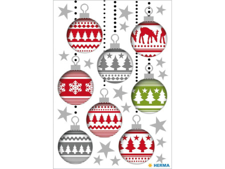 HERMA Sticker de Noël DECOR 'Boule de Noël'