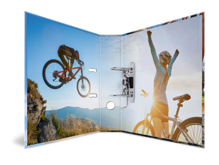 HERMA Classeur à motif 'Sport' VTT, A4