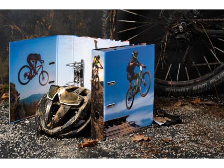 HERMA Classeur à motif 'Sport' VTT, A4