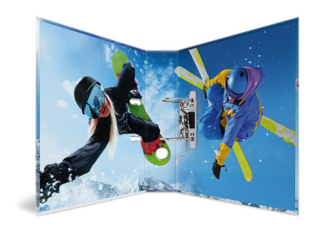 HERMA Classeur à motif 'Sport' Sports d'hiver, A4